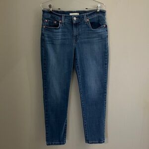 Levis Womens Boyfriend Classic Blue Jeans SIZE 29